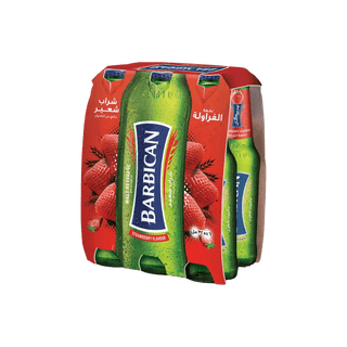 Strawberry Beer Bottle (Barbican) 4*6*325 ml