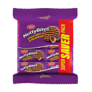 Tiffany Nutty Bites Choco & Hazel Biscuits