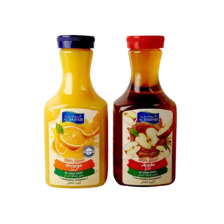 Al Rawabi No Added Sugar Apple & Orange Juice
