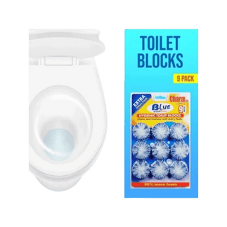 Toilet Block Blue (Charmm) 9 pcs