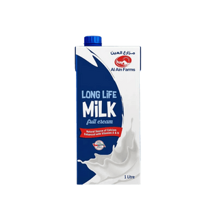 UHT Full Cream Milk (Al Ain) 4*1 Litre