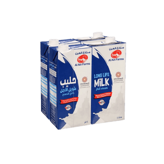 UHT Full Cream Milk (Al Ain) 4*1 Litre