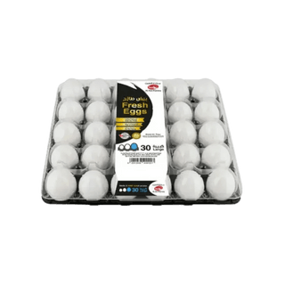 Al Ain Farms White Large Eggs 30's