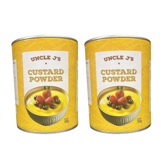 Uncle J's Custard Powder Twin Pack