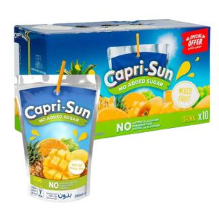 Capri-Sun No Added Sugar Mixed Fruit Juice