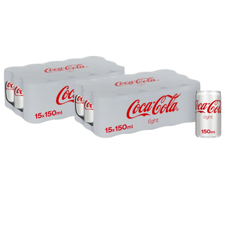 Coca Cola Light Carbonated Soft Drink Cans