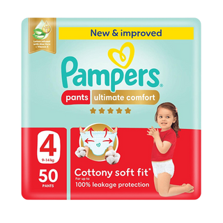 Pampers Ultimate Comfort No. 4 Size 9-14 kg Pants