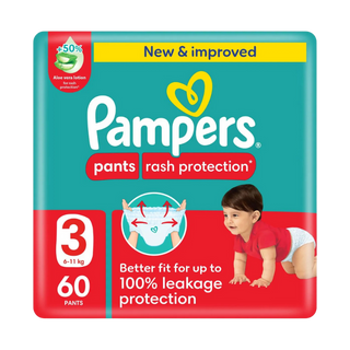 Pampers Rash Protection No. 3 Size 6-11 Kg Pants