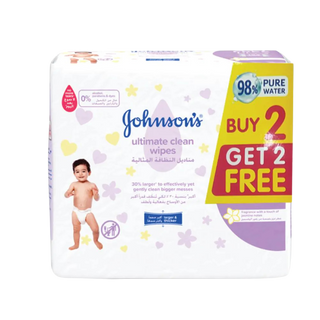 Johnsons Baby Ultimate Clean Wipes