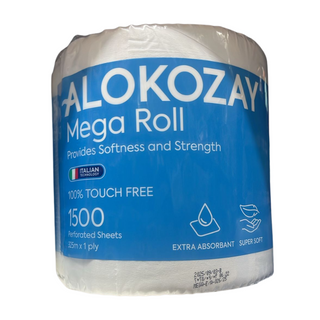 Alokozay Mega Roll 325m*1 Ply - 1500 Sheets