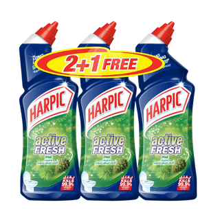 Harpic Power Plus Liquid Pine Triple Pack