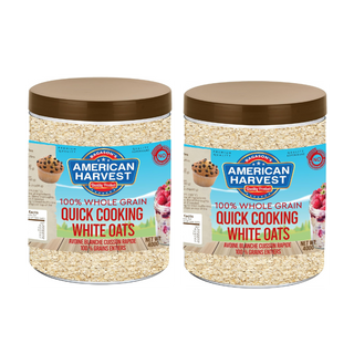 American Harvest White Quick Cooking Oats Twin Pack