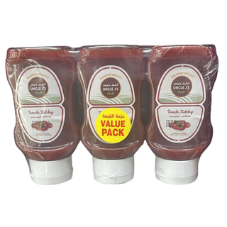 Uncle J's Tomato Ketchup Triple Pack