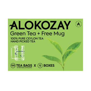 Alokozay Green Tea With Free Mug