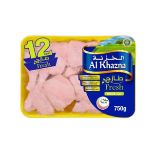 Al Khazna Fresh Skinless Chicken Cuts 12 Pcs